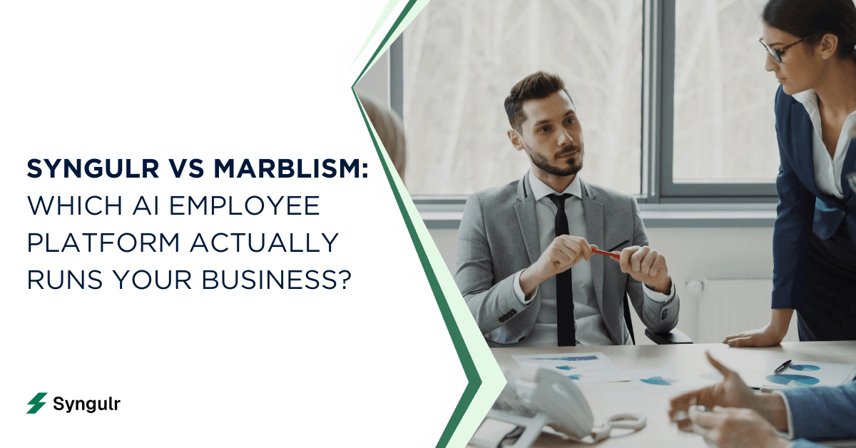 Syngulr vs Marblism: Which AI Employee Platform Actually Runs Your Business?