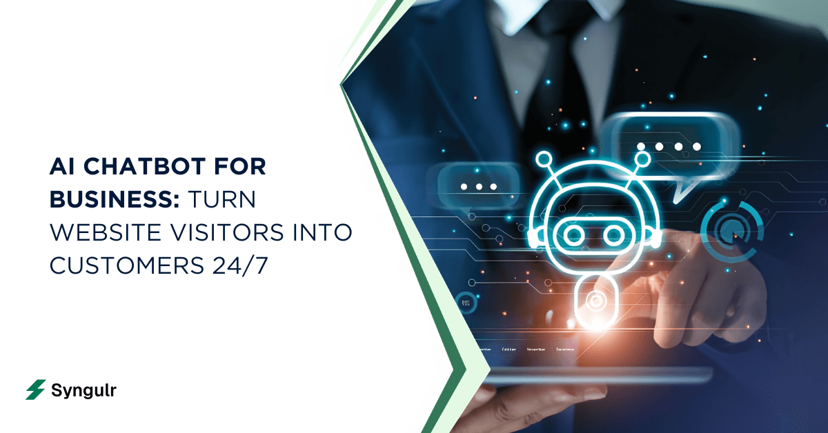 AI Chatbot for Business: Turn Website Visitors into Customers 24/7